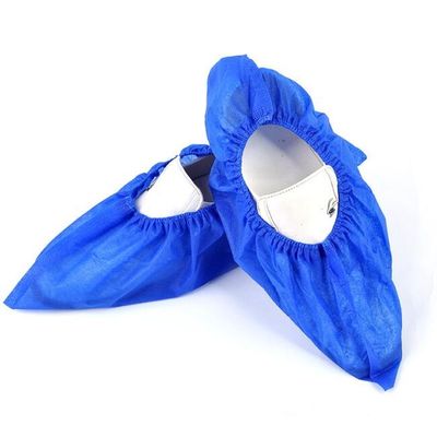 Nicht irritierender blauer Cleanroom-hygienische Schuh-Abdeckung